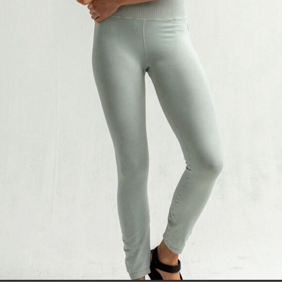 Free People Movement High Rise 7/8 Length Good Karma Leggings - Picture 2 of 8